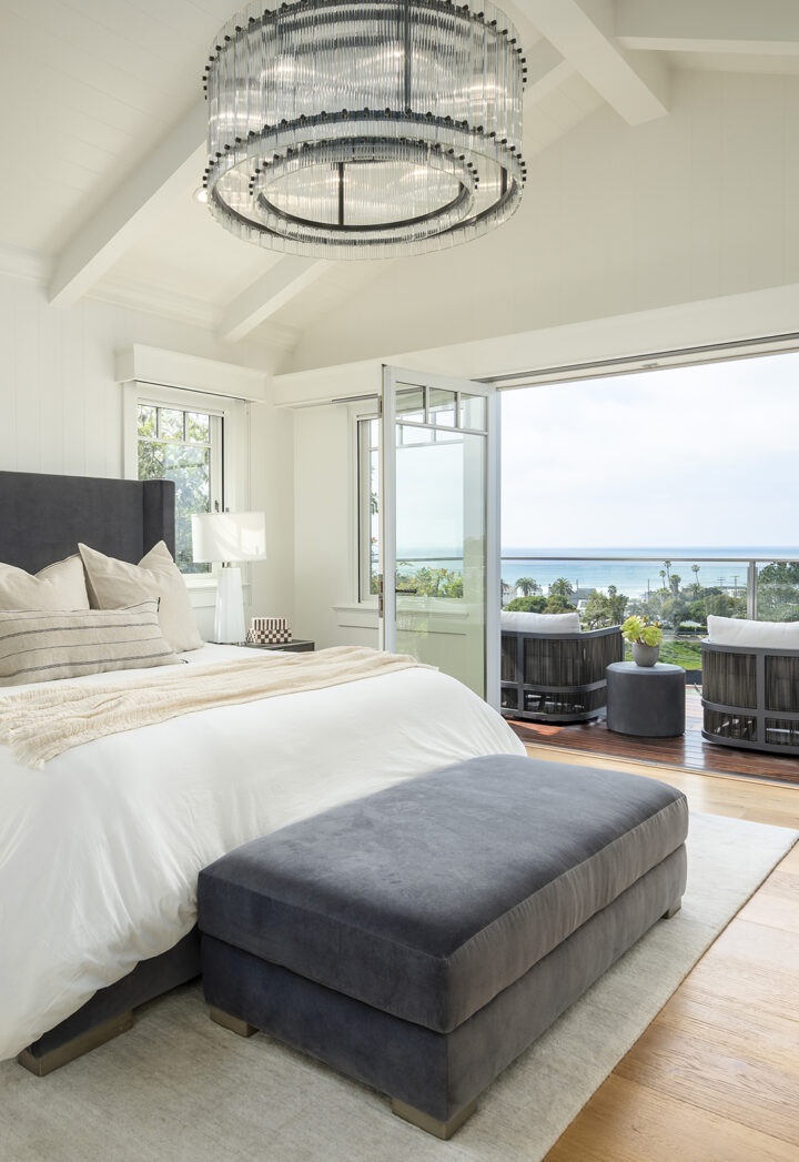 The house boasts 180-degree panoramic ocean views. Absorb the ocean from your living room. And kitchen. And bedroom. And pool. You get the picture
