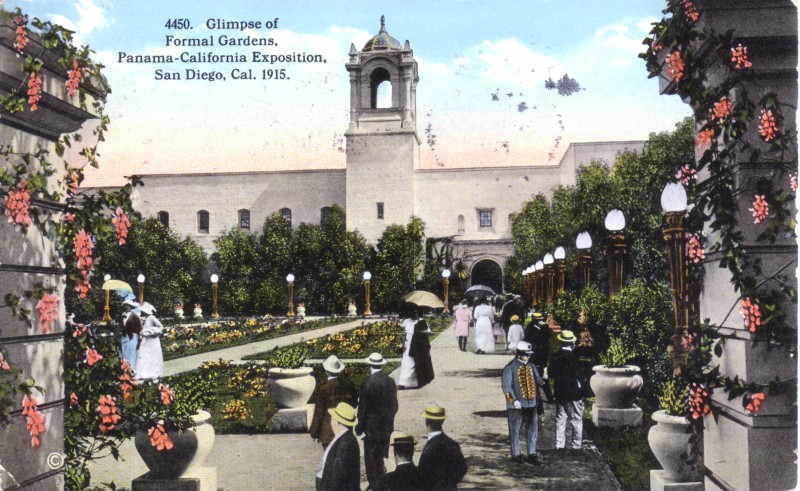 Gardens of the Panama-California Exposition