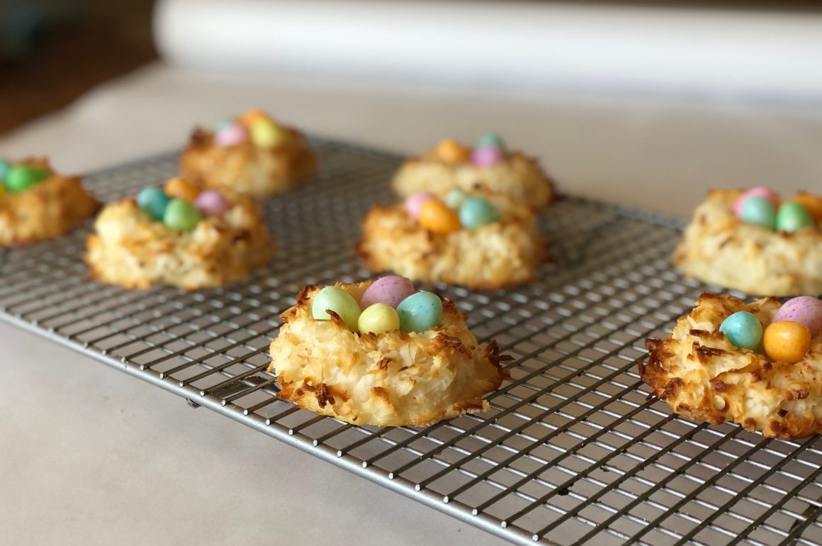 Coconut Macaroon Nests
