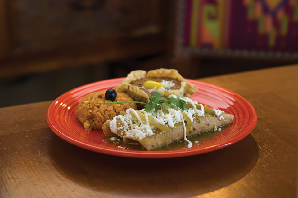 Enchiladas Suizas — a decadent recipe from Diane Powers’ restaurant