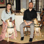 Alayna Develasco with Marlow and Dustin Campbell with Keeta