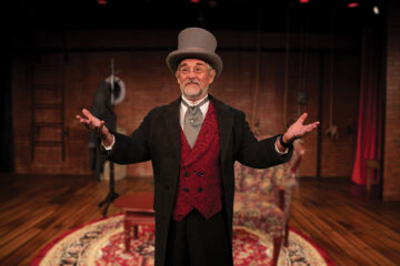 James Newcomb as Scrooge