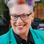 Portrait of LGBT rights activist Susan K. Jester