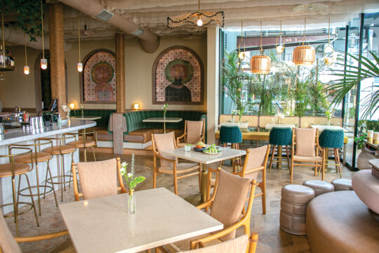 The Waverly interior