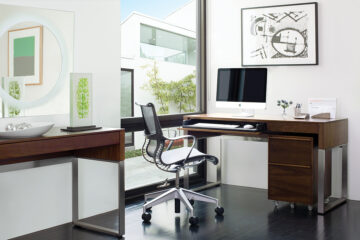 A modern home office concept from furniture brand BDI