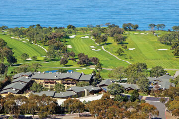 Aerial view of Torrey Pines South Golf Course