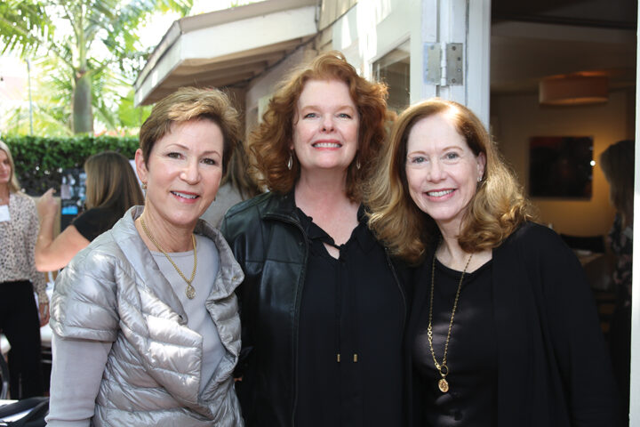 Sue Wagener, Kathryn Stephens, and Caroline Nierenberg