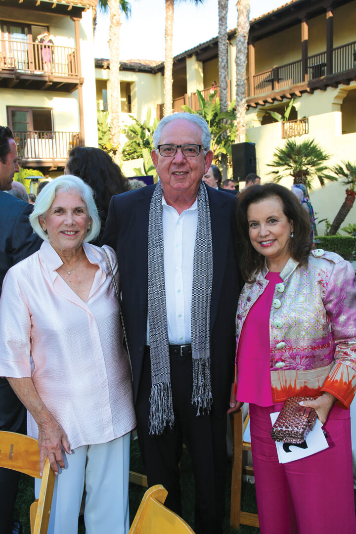 Susan and Richard Ulevitch with Doreen Schonbrun