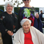Sister Reymanda, Martha Ranson, and Deborah Szekely (seated)