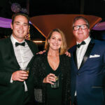 Justin Holder, Sharon and Michael Luscomb