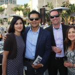 Umbreen Akhtar and Zeeshan Sabir with Kris and Fran Virtue