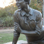 Lilian Rice bronze sculpture