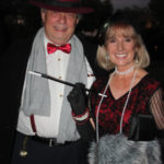 Paul and Diane Y. Welch, Lilian Rice’s official biographer, at the Roaring ’20s Gala