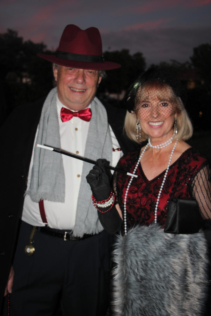Paul and Diane Y. Welch, Lilian Rice’s official biographer, at the Roaring ’20s Gala