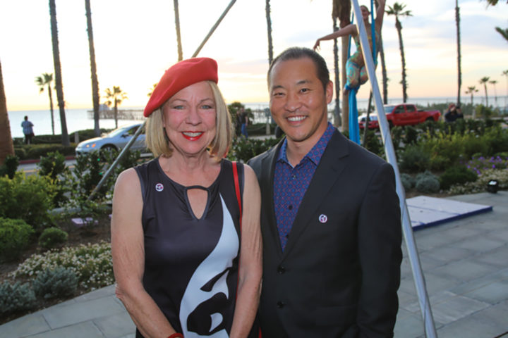 Pamela Smith and Kevin Shin