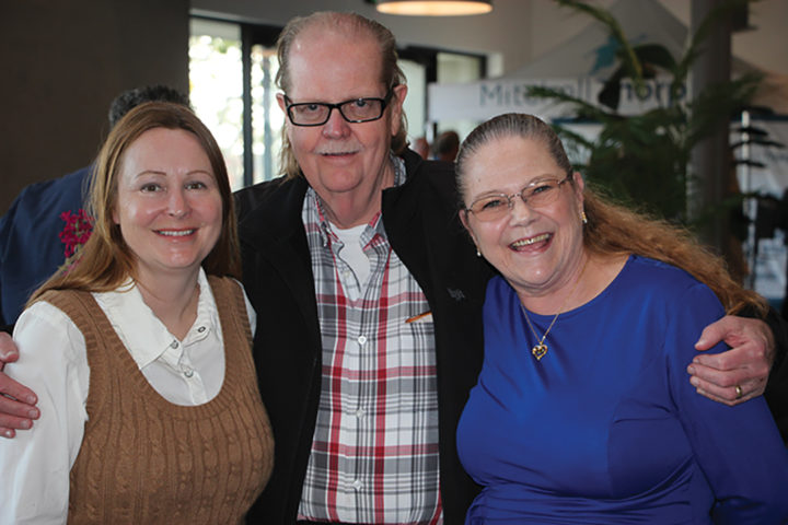 Jennifer Ergene with Keith and Patti Templeton