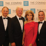 Todd Schultz, Bill and Susan Hoehn, and Inon Barnatan
