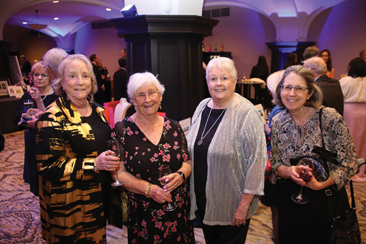 Judy Cater, Romaine Sullivan, Curry Wolfe, and Peggy Leger