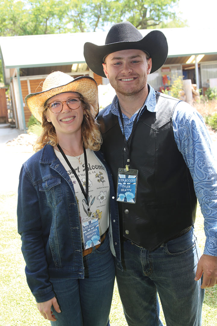 Angelena Petschek and Tyler Beatty