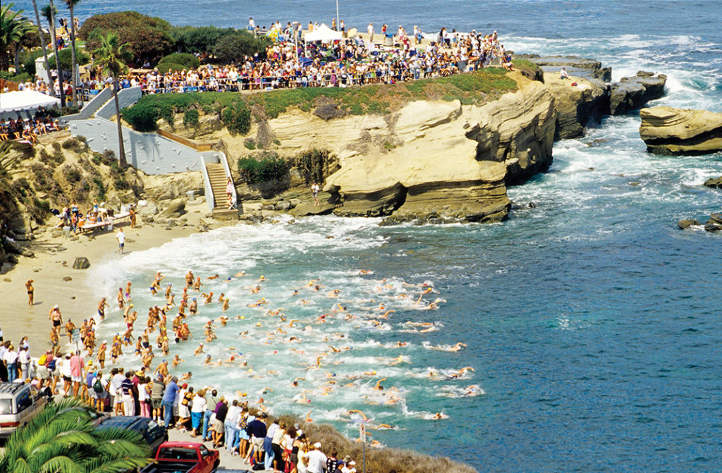 The La Jolla Cove Swim is the oldest rough water swim in the country