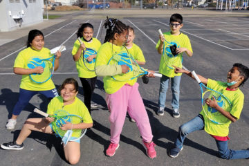 Youth Tennis San Diego provides after-school tennis programs at roughly 65 sites throughout San Diego