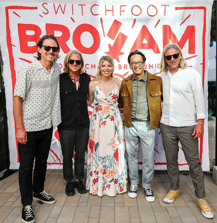 Chad Butler, Tim Foreman, Anna Couvrette, Jerome Fontamillas, and Jon Foreman