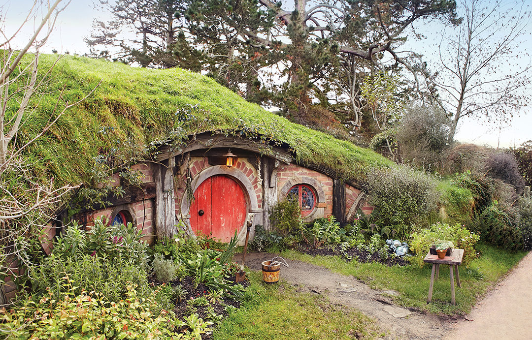 Lord of the Rings director Peter Jackson chose the setting of Hobbiton from an aerial tour