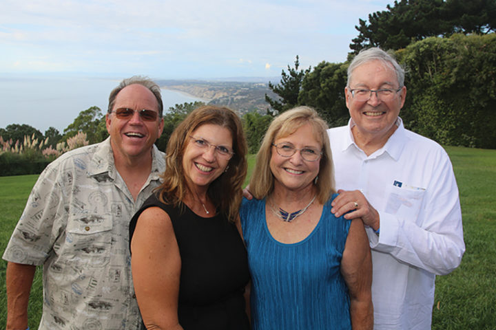 Terry and Julie Thompson with Laurie and Steve Waid