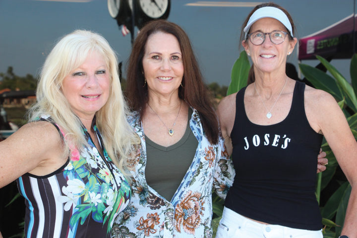 Gina Jordan, Kathy Lathrum, and Deana Carter