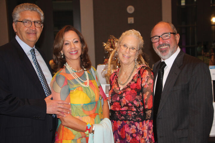 Ali and Haida Mojdehi with MaryLynn and Larry Weitzen