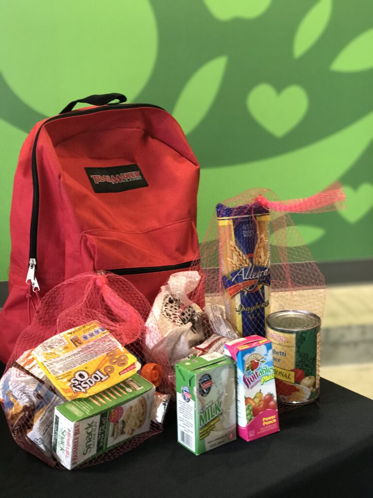 Food 4 Kids Backpack Program example