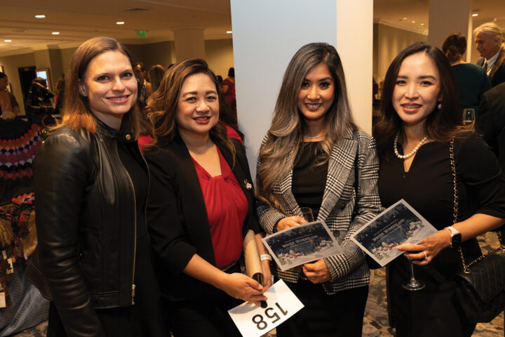 Theresa Kumar, Tess Garcia, Hannah Proto, and Rachelle Tubongbanua