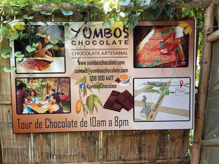 Yumbos Chocolate gets its name from a tribe that lived near the Mindo Cloud Forest