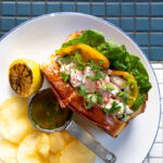 Lobster roll, Herb & Sea