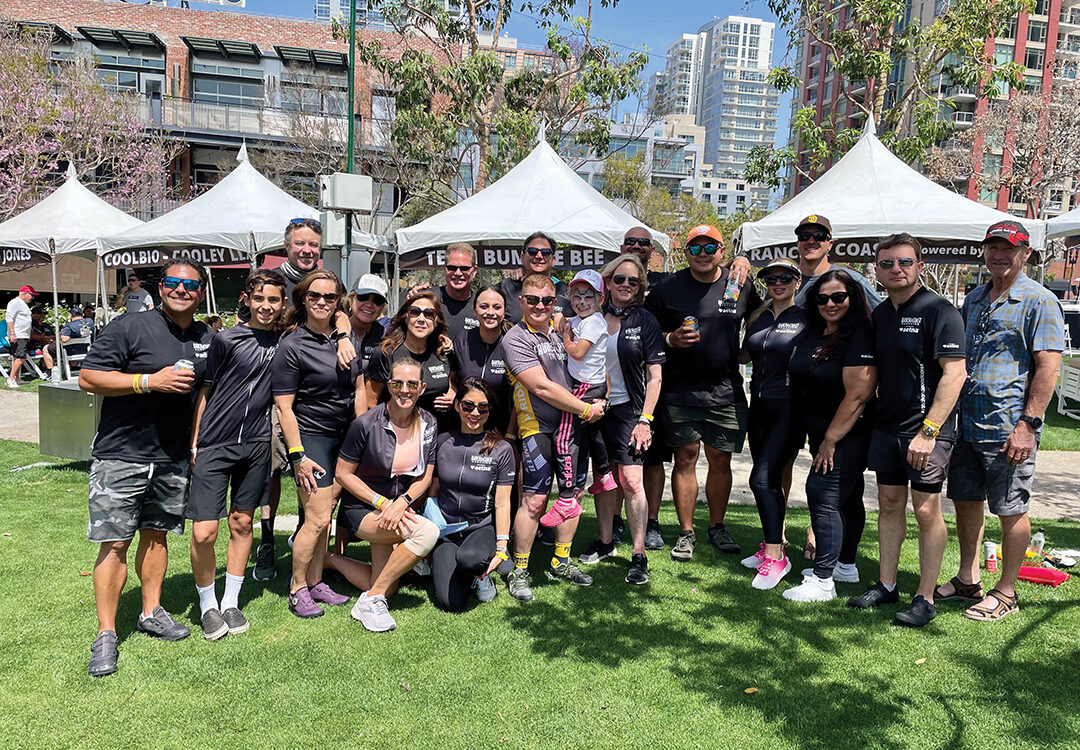 Team Ranch & Coast Magazine, Padres Pedal the Cause