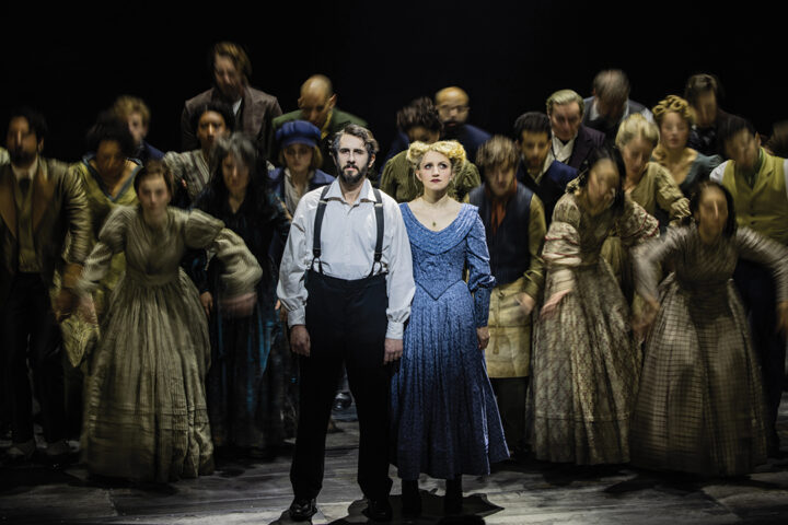 Josh Groban and Annaleigh Ashford star in the lead roles of Sweeney Todd: The Demon Barber of Fleet Street