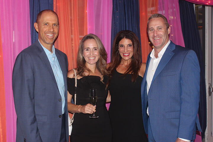 Paul and Shelly Saitowitz with Jessica and Dan Grunvald