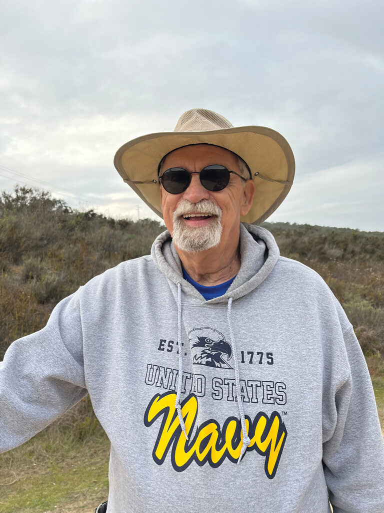 Garry Garretson, president of Veterans’ Writing Group of San Diego County