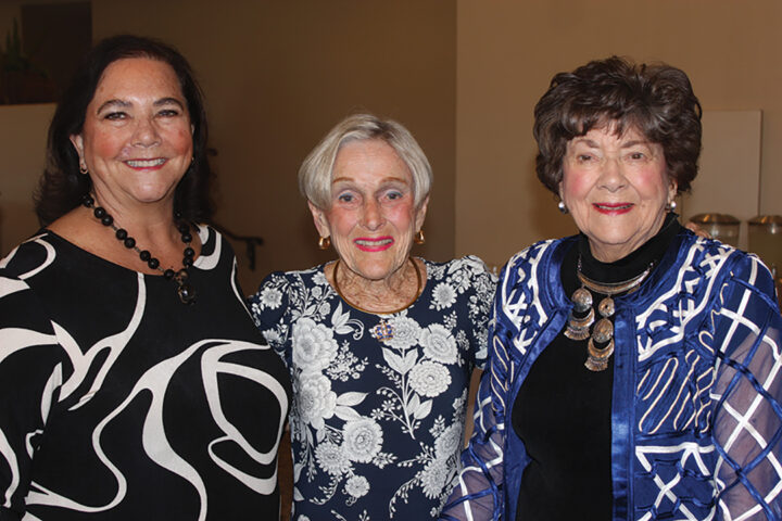 Marla Black, Barbara Brown, and Betty Brayshay