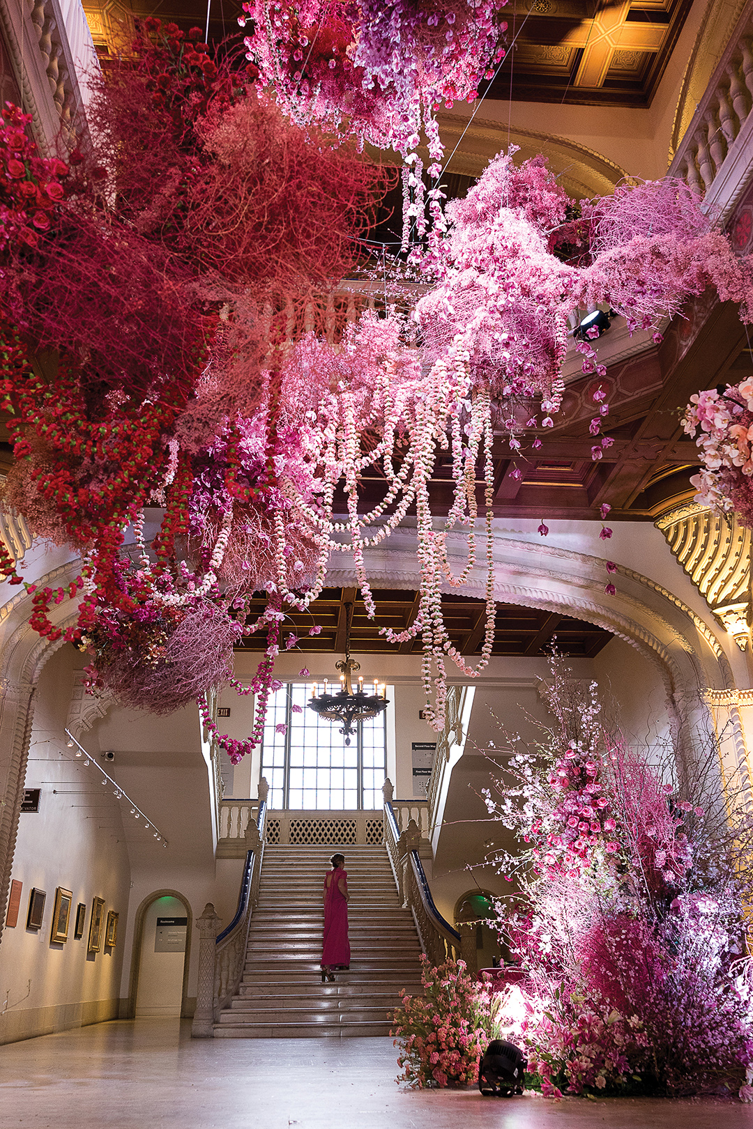 2023 Art Alive rotunda design by floral artist Natalie Gill