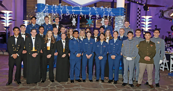 Midshipmen and cadets of San Diego County