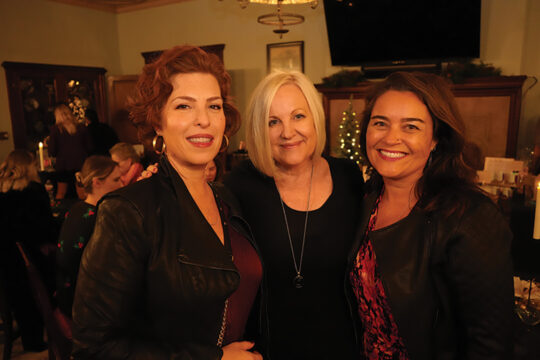 Christine DiDonato, Chalea Pierce, and Angela Romei