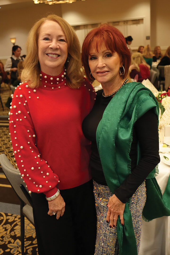 Vivian Hardage and Ginger Levy
