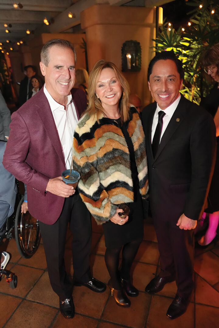 Rolf and Mary Benirschke with Todd Gloria