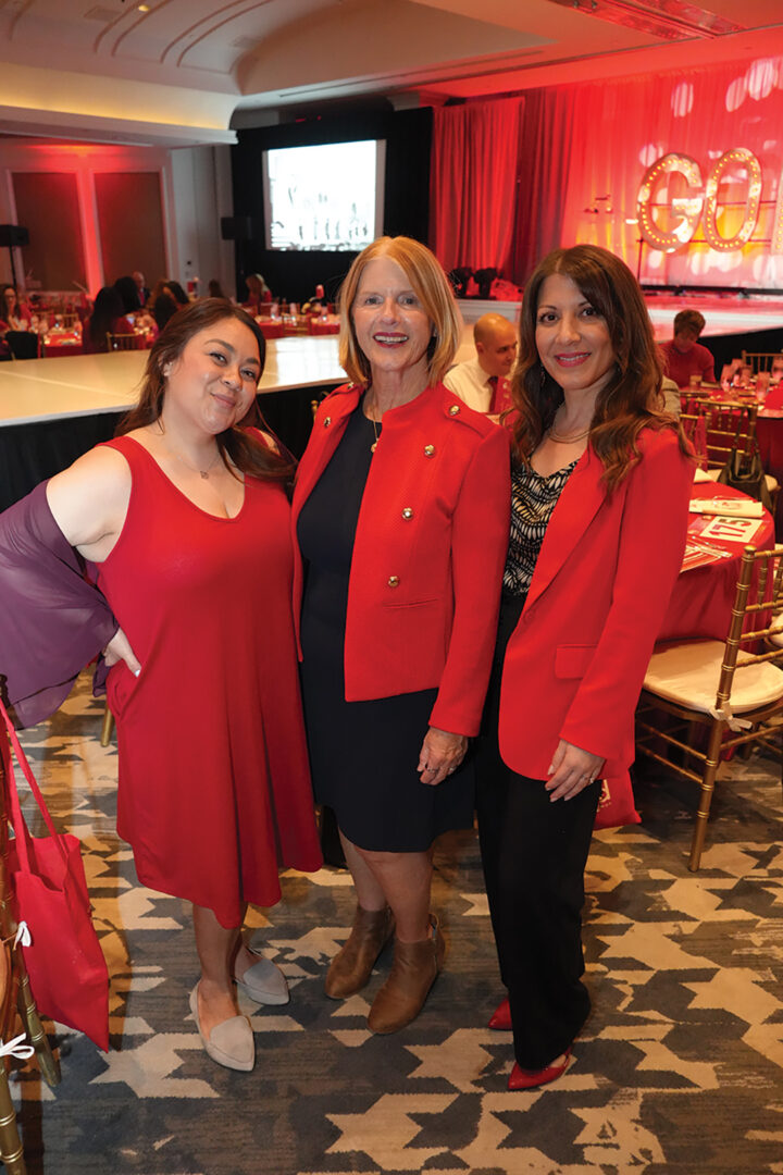 Dazel Brebner, Lena Clements, and Alison Ingram