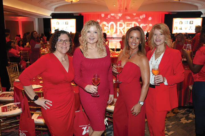 Leslie Talansky, Barbara Merkley, Wendee Cote, and Debbie Belus