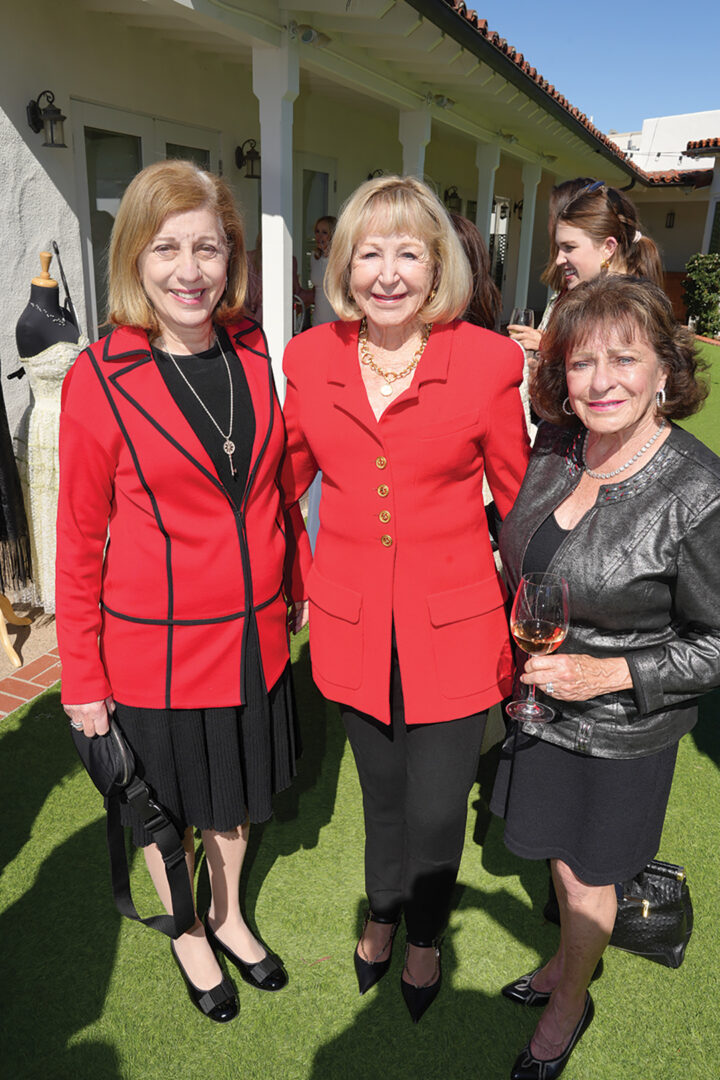 Barbara Bry, Jenny Freeborn, and Sharon Dunn