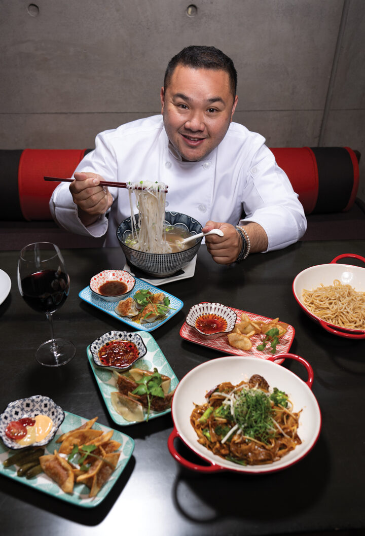 "I am inspired by traveling, music, and what I see during the day and by all the chefs I work with, but the one constant is that there is always a Vietnamese influence,” says Chef Tony Nguyen, Culinary Director, House of An