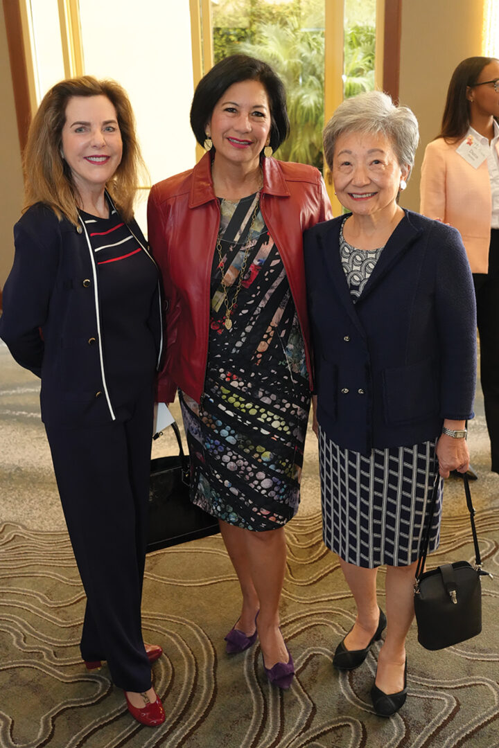 Cynthia Kronemyer, Dee Ammon, and Connie Matsui