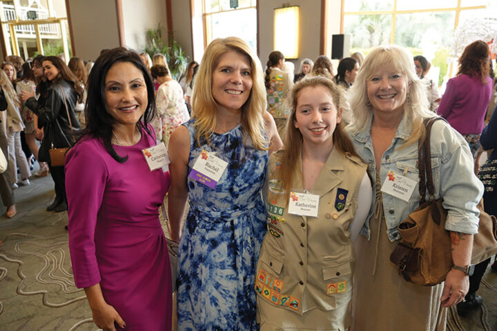 Catherine Magaña, Rachel Ivonovich, Katherine Bennett, and Kristen Bateman